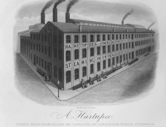 Framed Print : Steam Engine Factory Framed Print : Steam Engine Factory