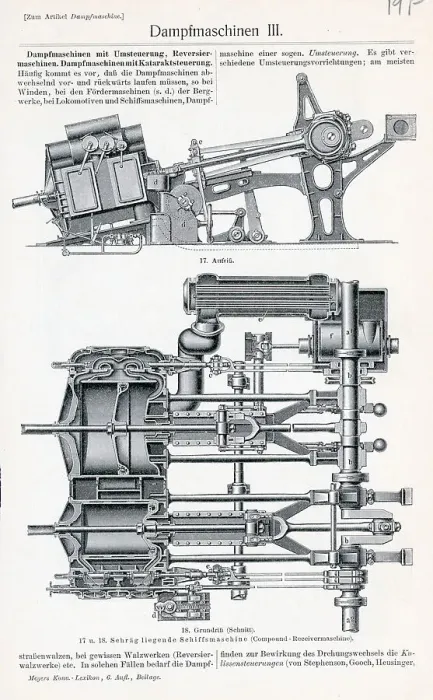 Framed Print : Steam-Powered Generators; Illust Framed Print : Steam-Powered Generators; Illust
