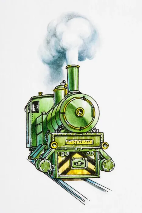 Framed Print : Steam train engine Framed Print : Steam train engine