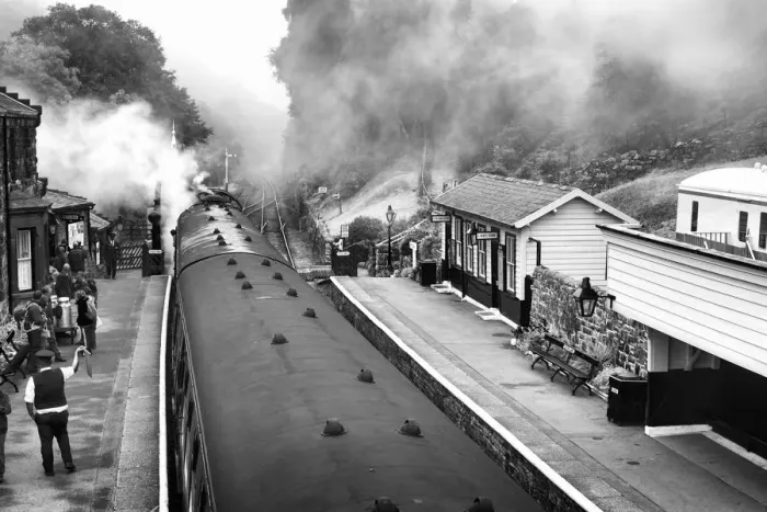 Framed Print : Steam Train at Goathland Framed Print : Steam Train at Goathland