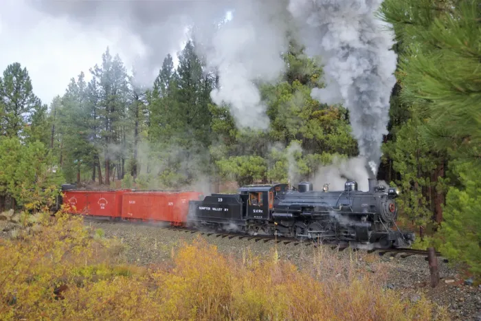 Framed Print : Steam train at Sumpter, Oregon, USA Framed Print : Steam train at Sumpter, Oregon, USA