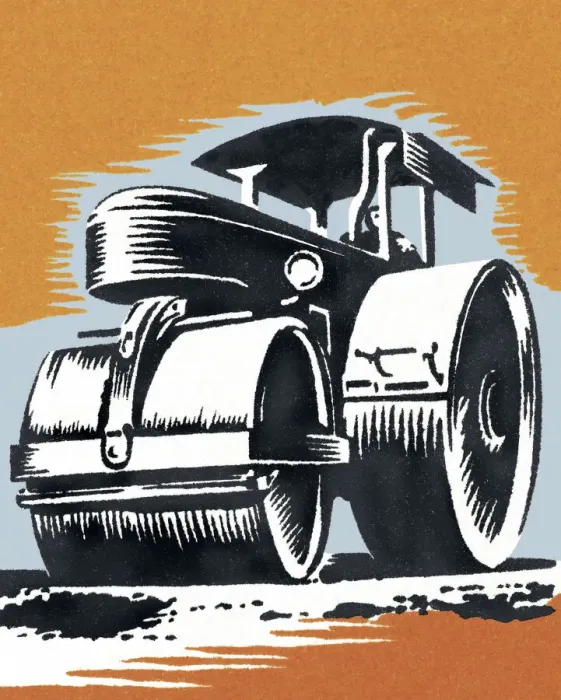 Framed Print : Steamroller Framed Print : Steamroller
