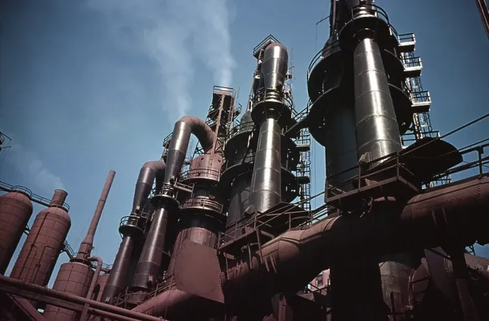 Framed Print : US Steel Mill Framed Print : US Steel Mill