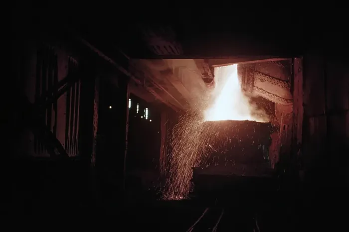 Framed Print : US Steel Mill Framed Print : US Steel Mill