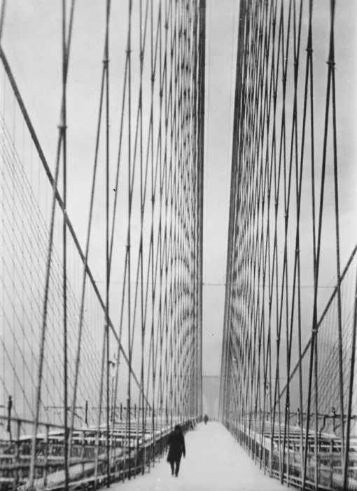 Framed Print : Steel Cabled Bridge