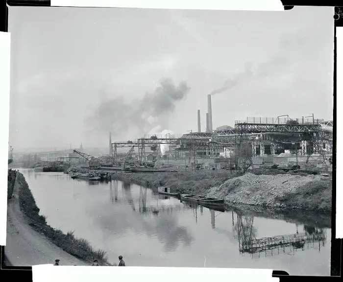 Framed Print : Steel Mills On the Saar Framed Print : Steel Mills On the Saar