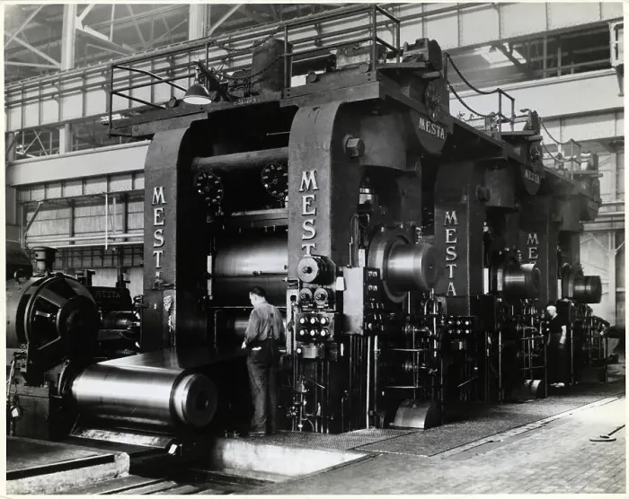 Framed Print : Steel Works; Huge Steel-Rolling Machine Framed Print : Steel Works; Huge Steel-Rolling Machine