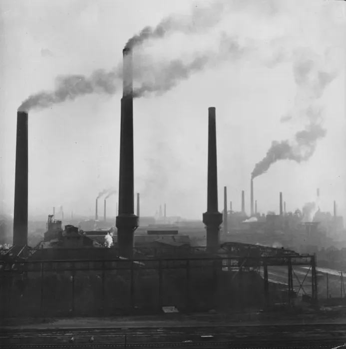 Framed Print : Steelworks In Saar Framed Print : Steelworks In Saar