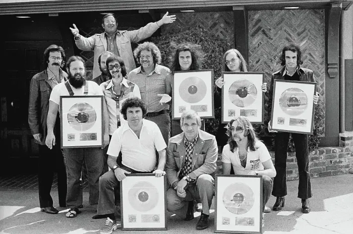 Framed Print : Steely Dan Receives Gold Record Framed Print : Steely Dan Receives Gold Record