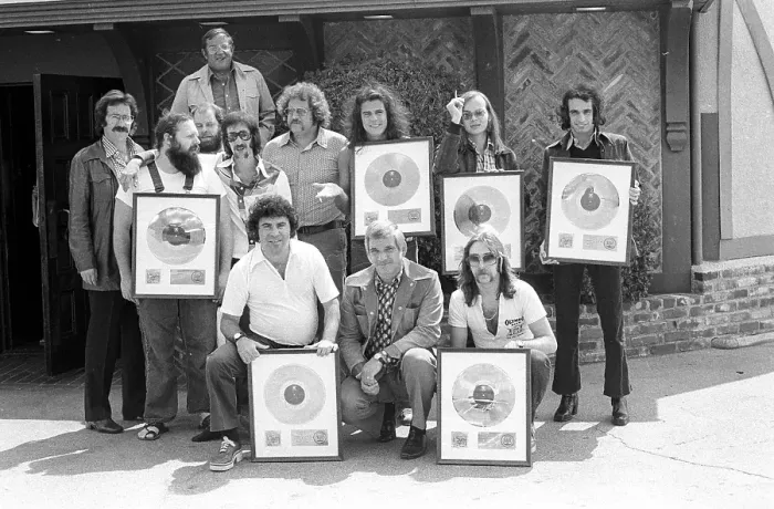 Framed Print : Steely Dan Receives Gold Record Framed Print : Steely Dan Receives Gold Record