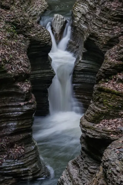 Framed Print : Steep falls Framed Print : Steep falls
