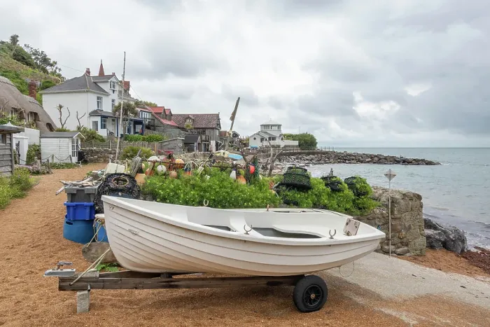 Framed Print : Steephill Cove Framed Print : Steephill Cove