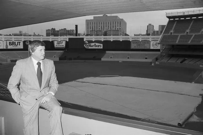 Framed Print : Steinbrenner in Empty Yankee Stadium Framed Print : Steinbrenner in Empty Yankee Stadium