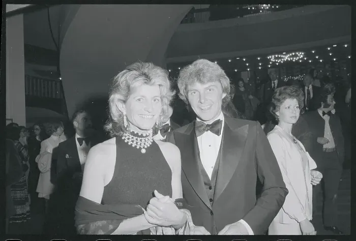 Framed Print : Stepehen Smith with Wife Jean Smith Framed Print : Stepehen Smith with Wife Jean Smith