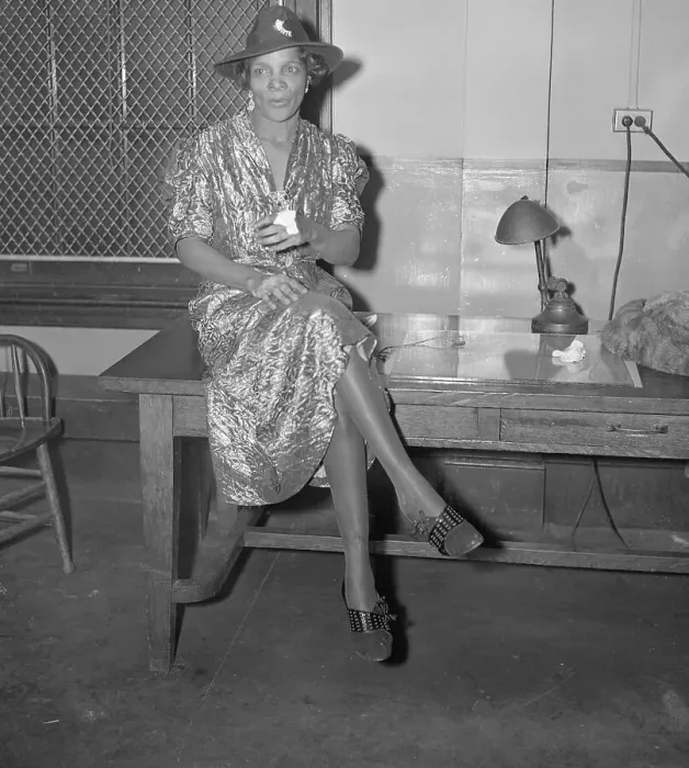 Framed Print : Stephanie St. Clair Hamid in Custody Framed Print : Stephanie St. Clair Hamid in Custody