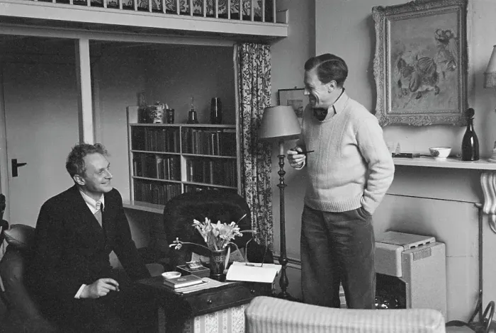 Framed Print : Stephen Spender & Cecil Day-Lewis