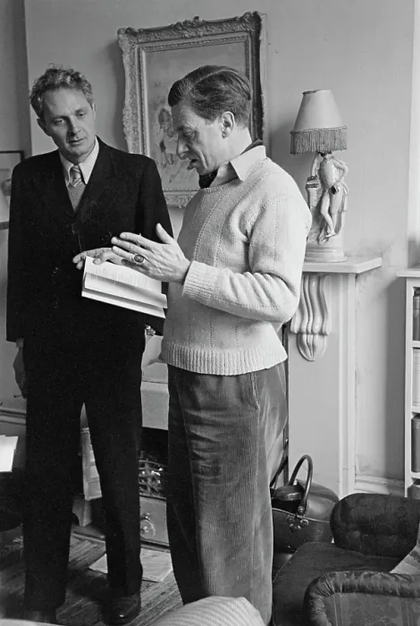 Framed Print : Stephen Spender & Cecil Day-Lewis