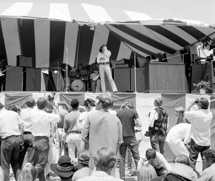 Framed Print : Steppenwolf At Newport Pop Framed Print : Steppenwolf At Newport Pop