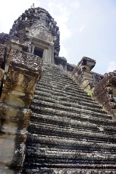 Steps up to the Bakan, Angkor Wat