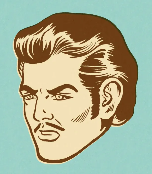Framed Print : Stern Looking Man Framed Print : Stern Looking Man