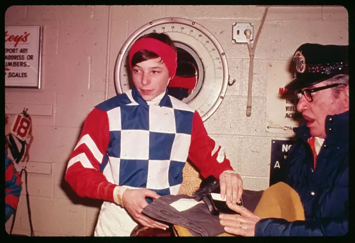 Framed Print : Steve Cauthen and James Zimmerman Framed Print : Steve Cauthen and James Zimmerman
