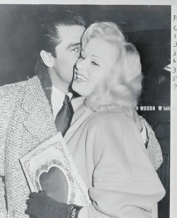 Framed Print : Steve Cochran Kissing Sabrina Framed Print : Steve Cochran Kissing Sabrina