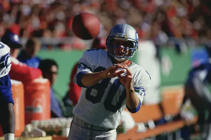 Framed Print : Steve Largent Catching Football Framed Print : Steve Largent Catching Football