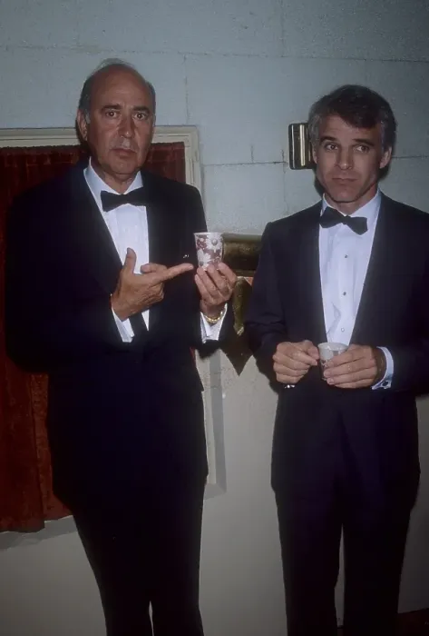 Framed Print : Steve Martin And Carl Reiner At An Event Framed Print : Steve Martin And Carl Reiner At An Event