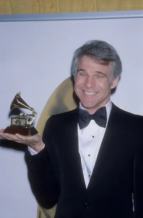 Framed Print : Steve Martin With His First Grammy Framed Print : Steve Martin With His First Grammy