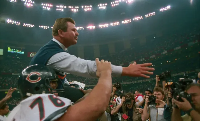 Framed Print : Steve McMichael Carrying Mike Ditka Framed Print : Steve McMichael Carrying Mike Ditka
