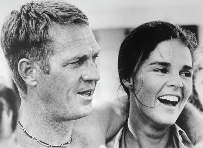 Framed Print : Steve McQueen and Ali MacGraw in The Getaway Framed Print : Steve McQueen and Ali MacGraw in The Getaway
