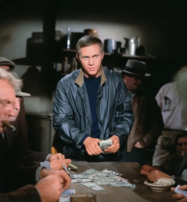Framed Print : Steve McQueen in The Cincinnati Kid Framed Print : Steve McQueen in The Cincinnati Kid