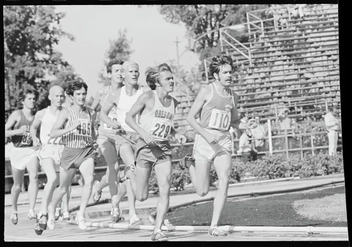 Framed Print : Steve Prefontaine in Olympic Race Framed Print : Steve Prefontaine in Olympic Race