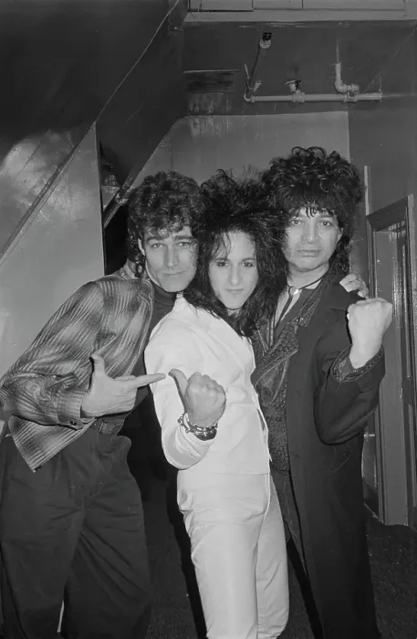 Framed Print : Steve Stevens And Alan Vega Framed Print : Steve Stevens And Alan Vega