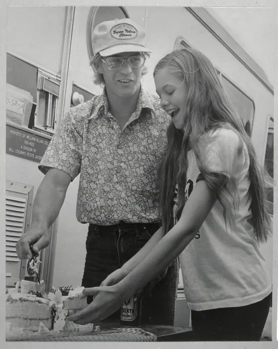 Framed Print : Steven Ford and Diane Lane Eating Cake Framed Print : Steven Ford and Diane Lane Eating Cake