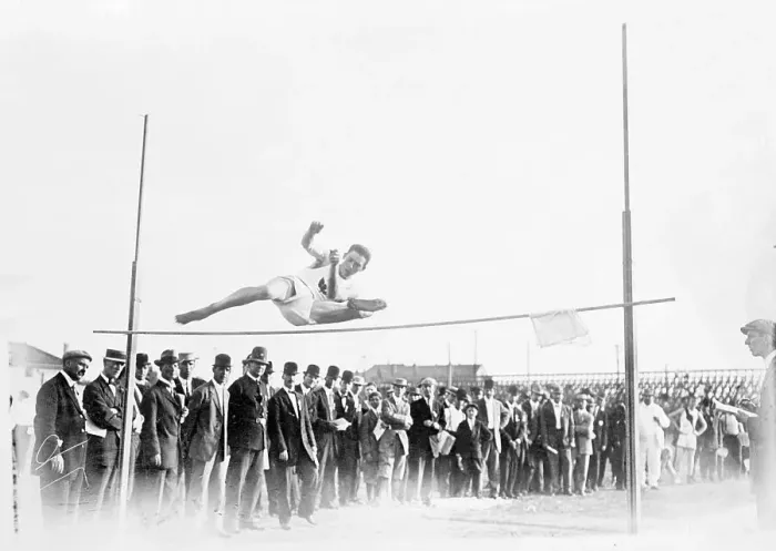 Framed Print : Stevens Jumping High Bar Framed Print : Stevens Jumping High Bar