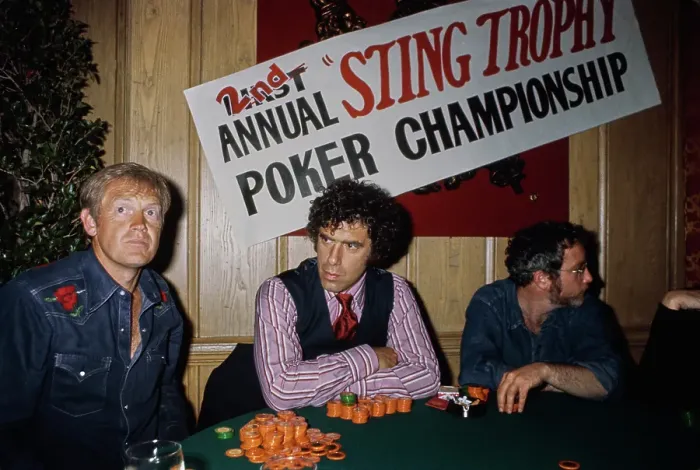 Framed Print : Sting Trophy Poker Championship
