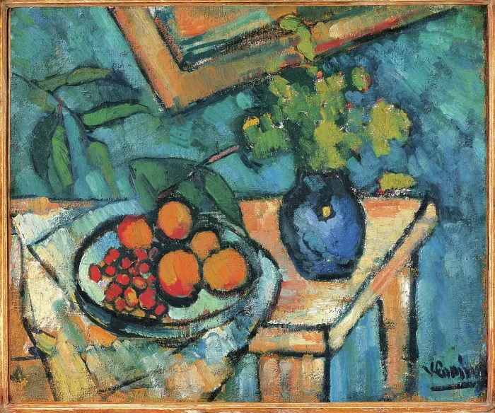 Framed Print : Stll Life, by Unknown Artist, 1910, 20th Century, oil on canvas, cm 54 x 64, 5 Framed Print : Stll Life, by Unknown Artist, 1910, 20th Century, oil on canvas, cm 54 x 64, 5