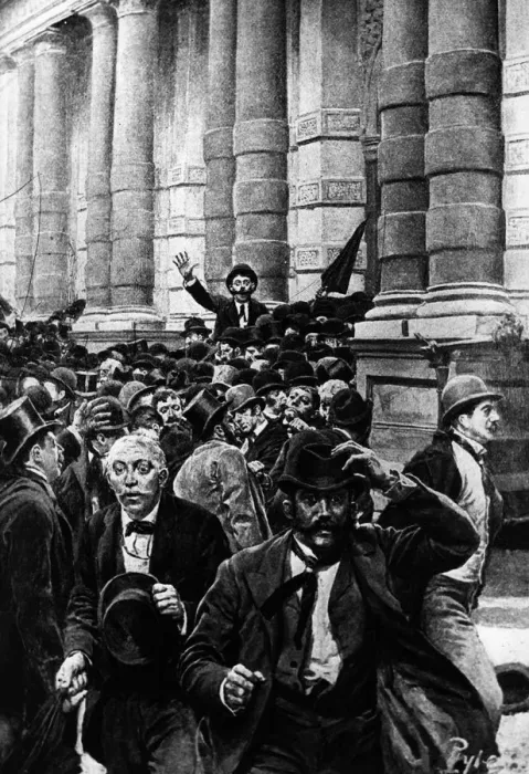 Framed Print : Stock Exchange Crash Framed Print : Stock Exchange Crash
