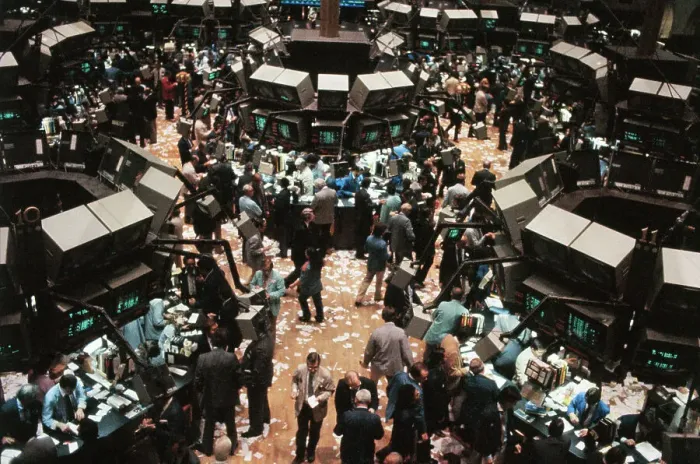 Framed Print : Stock Exchange Floor Framed Print : Stock Exchange Floor