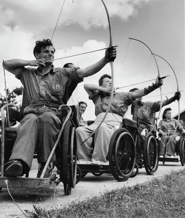 Framed Print : Stoke Mandeville Archers Framed Print : Stoke Mandeville Archers