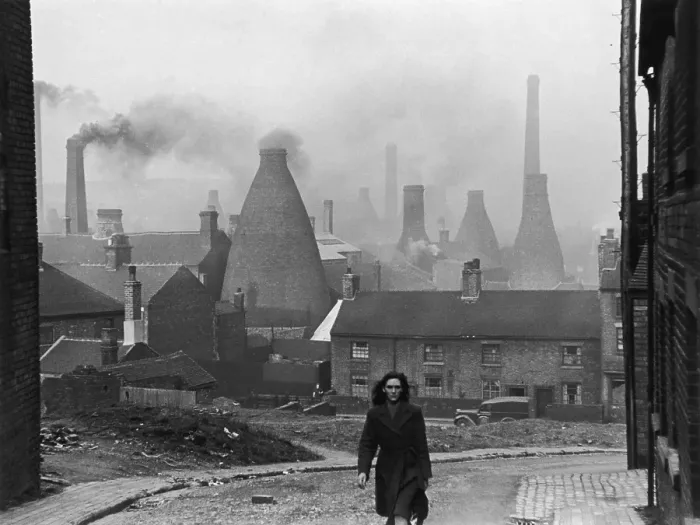 Framed Print : Stoke Street Scene