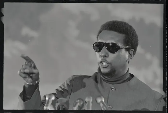 Framed Print : Stokely Carmichael Speaking at Microphones Framed Print : Stokely Carmichael Speaking at Microphones