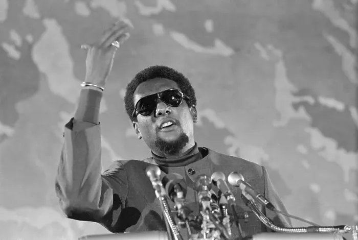 Framed Print : Stokely Carmichael Speaking At Microphones Framed Print : Stokely Carmichael Speaking At Microphones