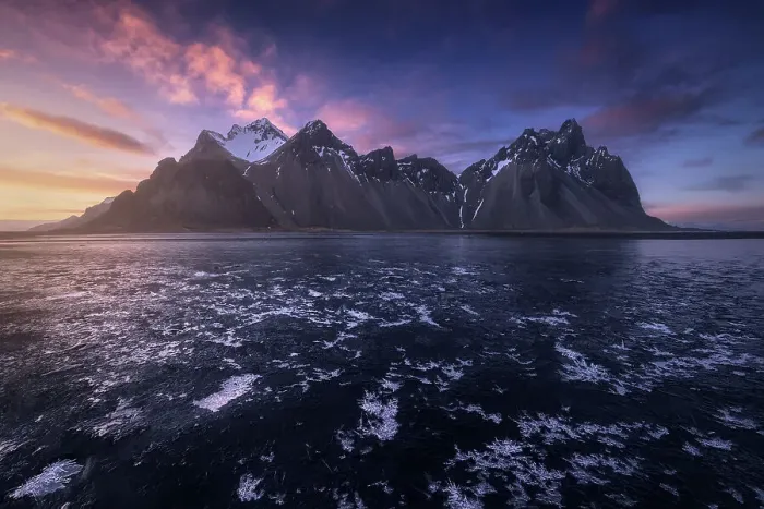 Framed Print : Stokksnes at sunset Framed Print : Stokksnes at sunset