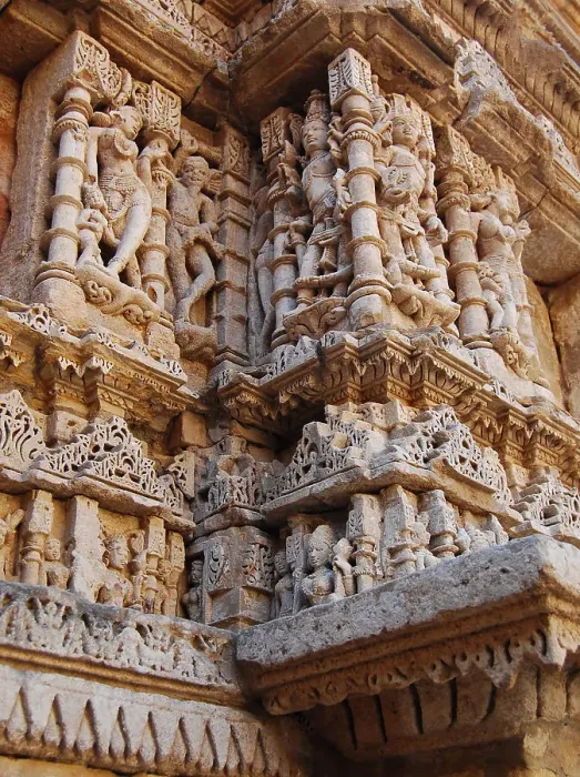 Framed Print : Stone Carving at Rani Ki Vav, Patan Framed Print : Stone Carving at Rani Ki Vav, Patan