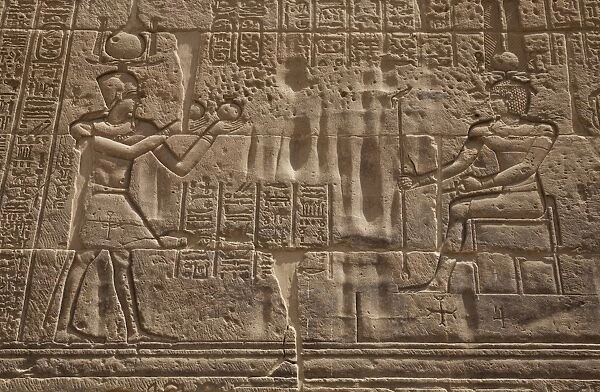 stone carving at the Temple of Philae