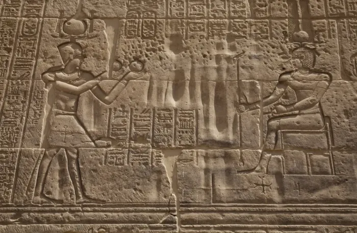 Framed Print : stone carving at the Temple of Philae Framed Print : stone carving at the Temple of Philae