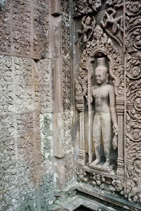 Framed Print : Stone Carvings At Angkor Framed Print : Stone Carvings At Angkor