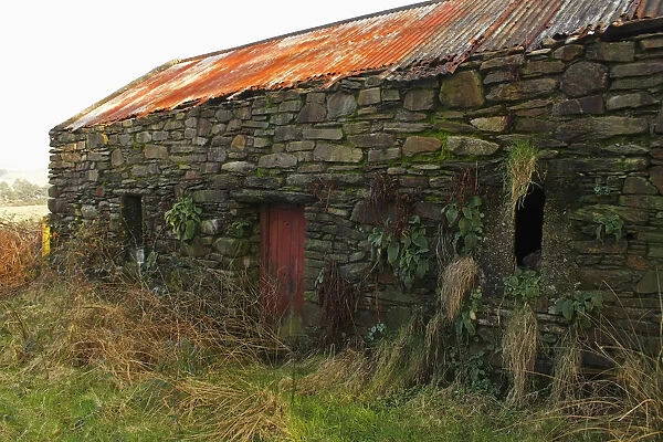 Stone outhouse on bere island in west cork